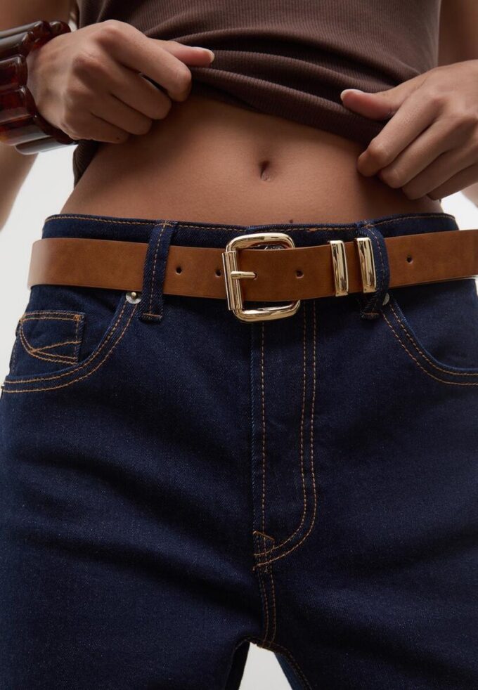 Basic Belt with Square Buckle