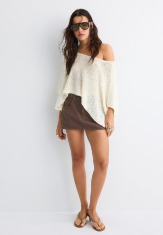 Basic Cape Knit Jumper