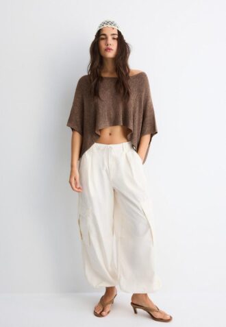 Basic Cape Knit Jumper