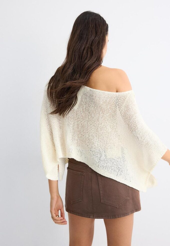Basic Cape Knit Jumper