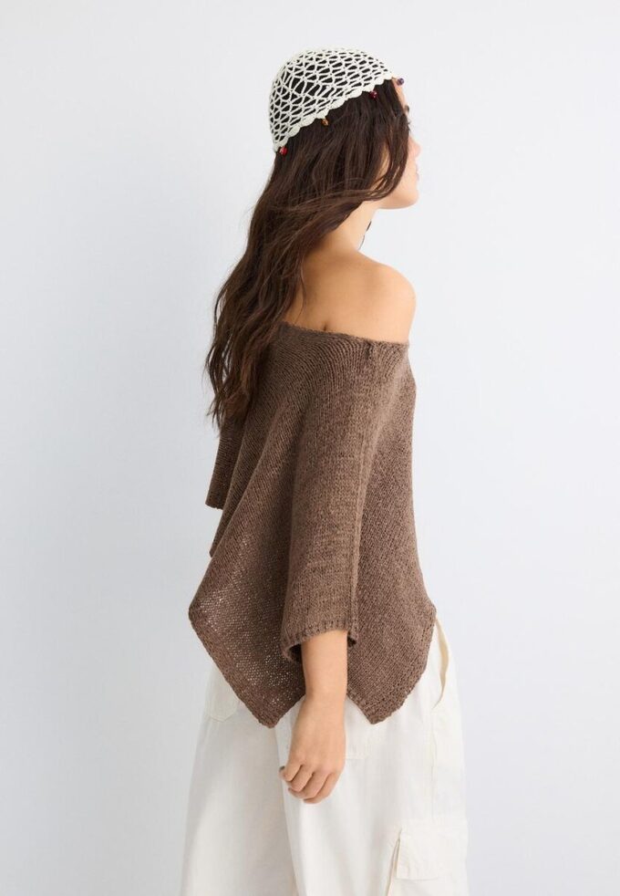 Basic Cape Knit Jumper