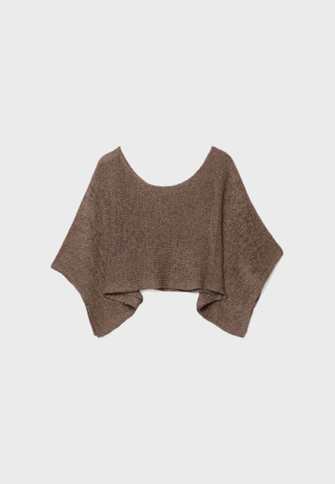 Basic Cape Knit Jumper