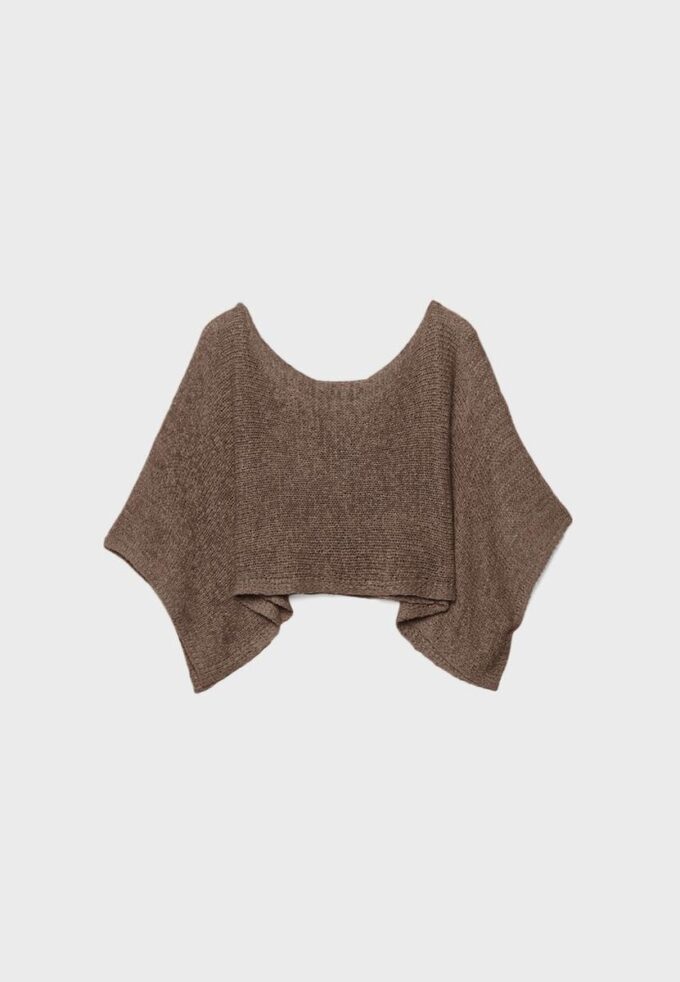 Basic Cape Knit Jumper