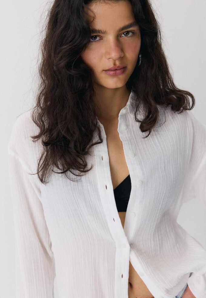 Basic Double Fabric Shirt