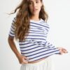 Basic Heavy Weight Striped Regular Fit T-Shirt Basic Heavy Weight Striped Regular Fit T-Shirt
