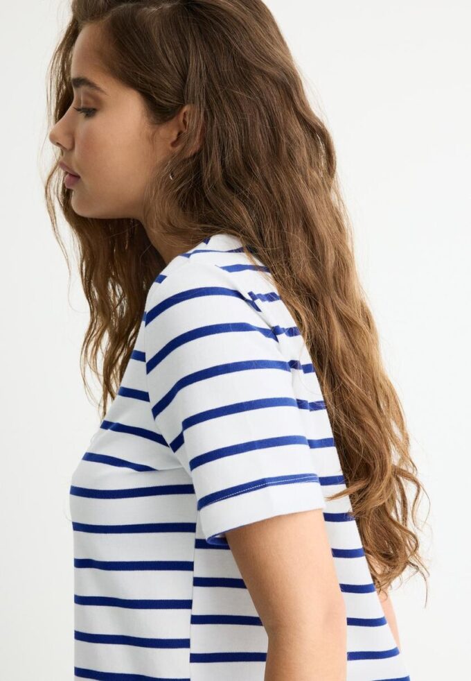 Basic Heavy Weight Striped Regular Fit T-Shirt Basic Heavy Weight Striped Regular Fit T-Shirt