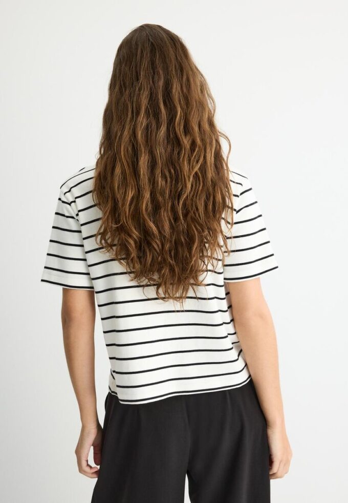 Basic Heavy Weight Striped Regular Fit T-Shirt