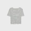 Basic Heavy Weight Striped Regular Fit T-Shirt