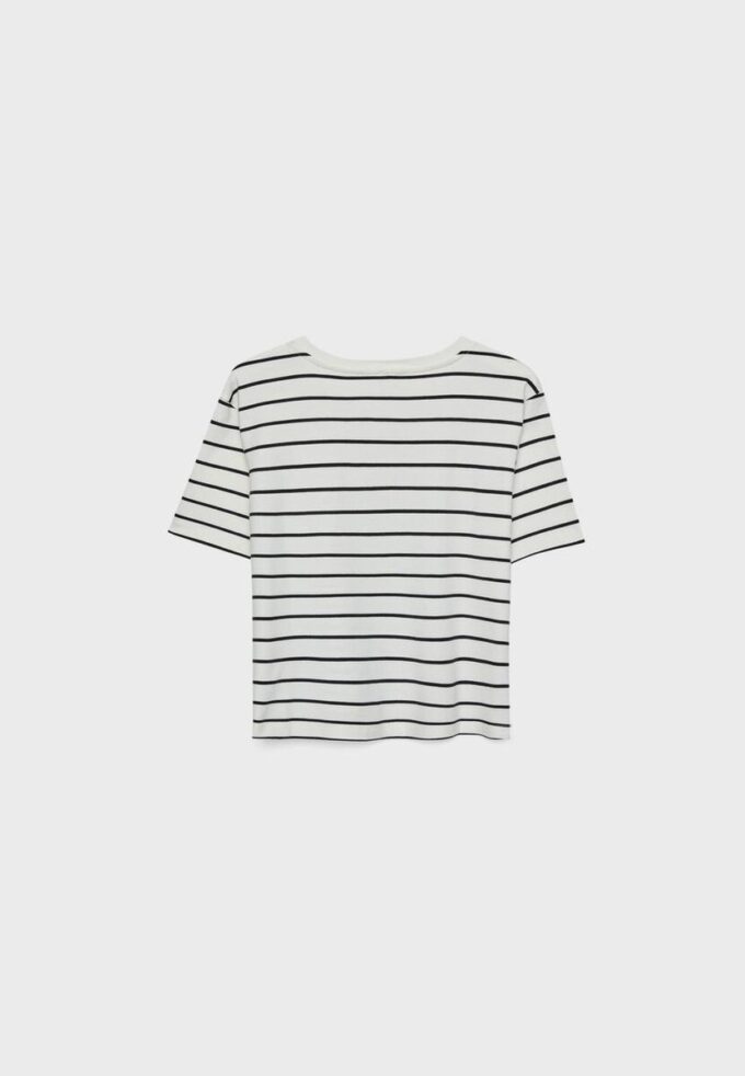 Basic Heavy Weight Striped Regular Fit T-Shirt