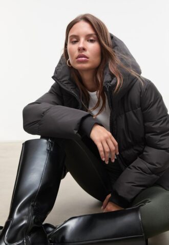 Basic Hooded Puffer Jacket