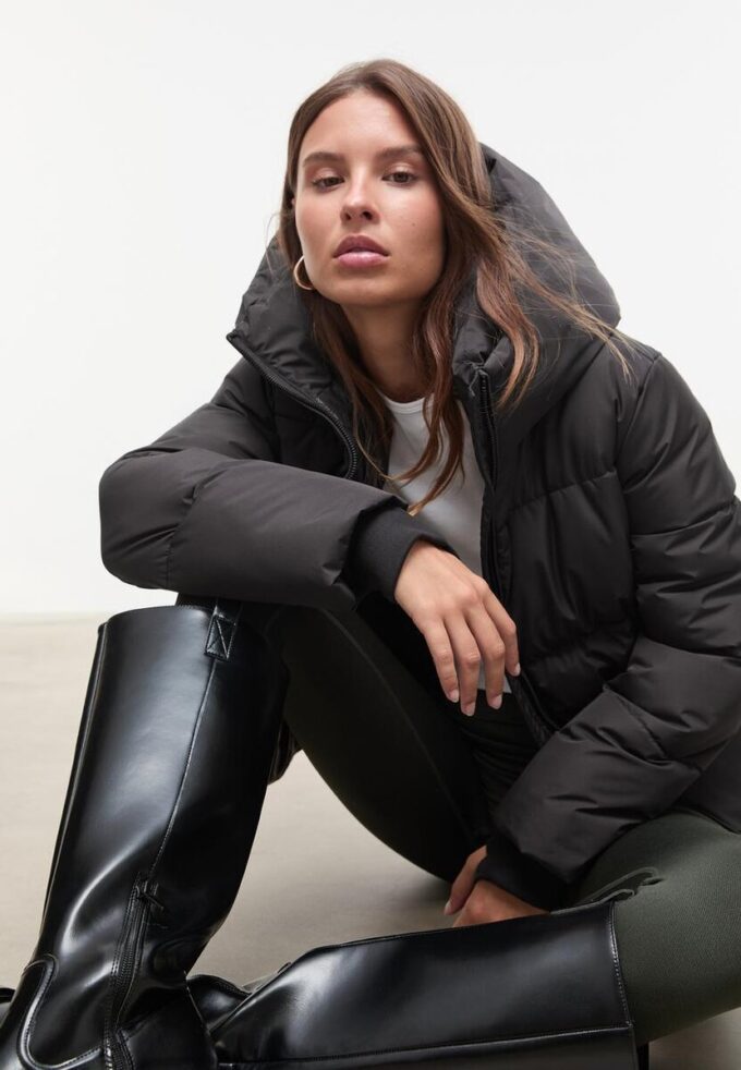 Basic Hooded Puffer Jacket Basic Hooded Puffer Jacket