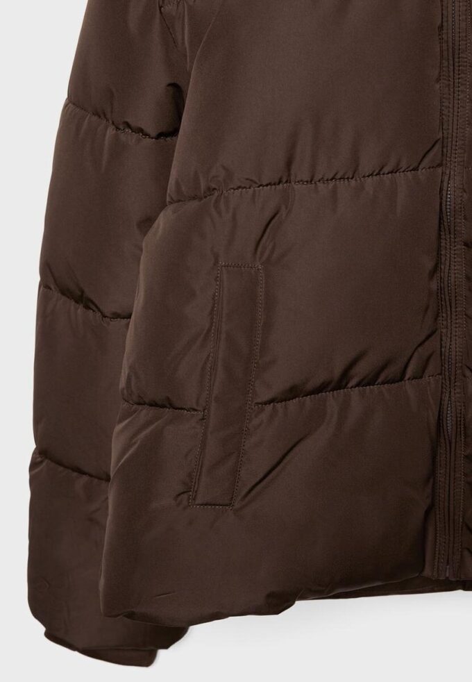 Basic Hooded Puffer Jacket