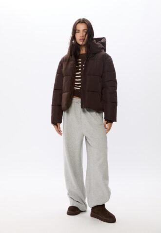 Basic Hooded Puffer Jacket
