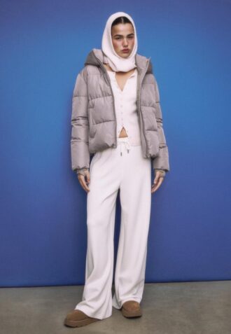 Basic Hooded Puffer Jacket