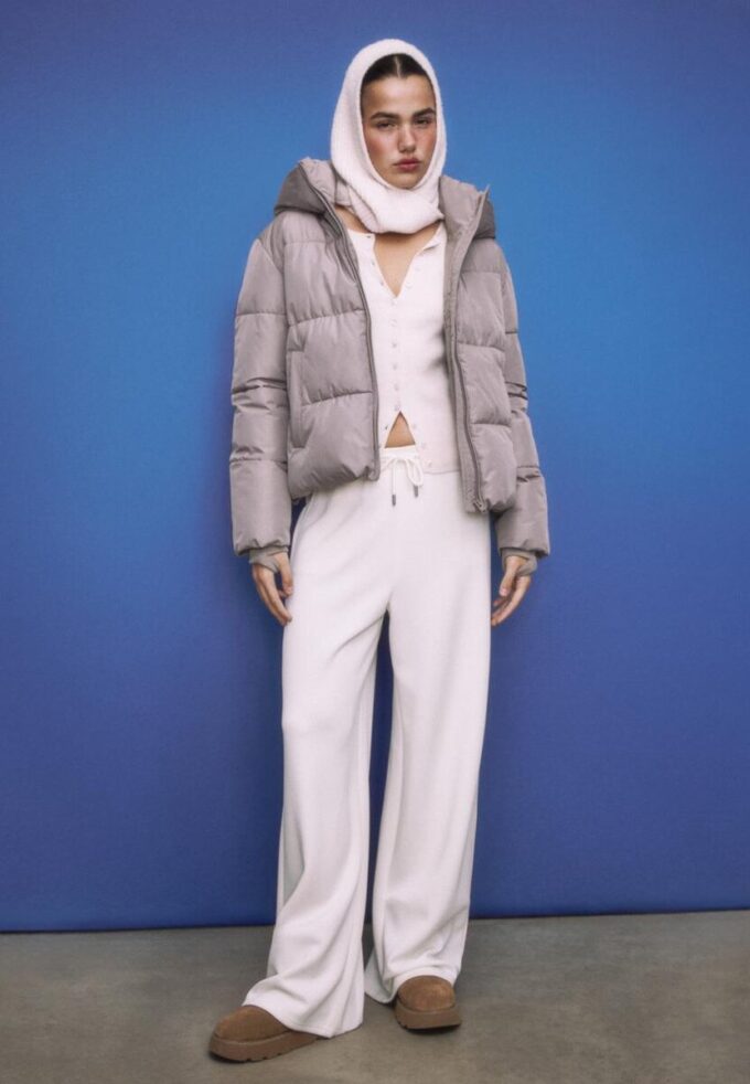 Basic Hooded Puffer Jacket