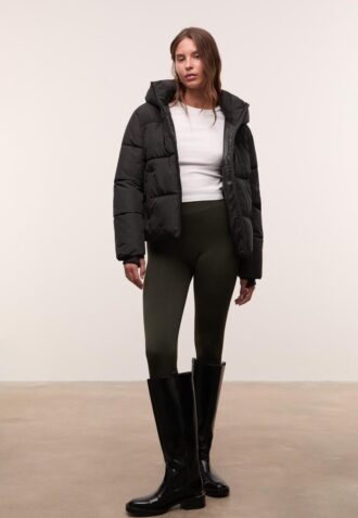 Basic Hooded Puffer Jacket