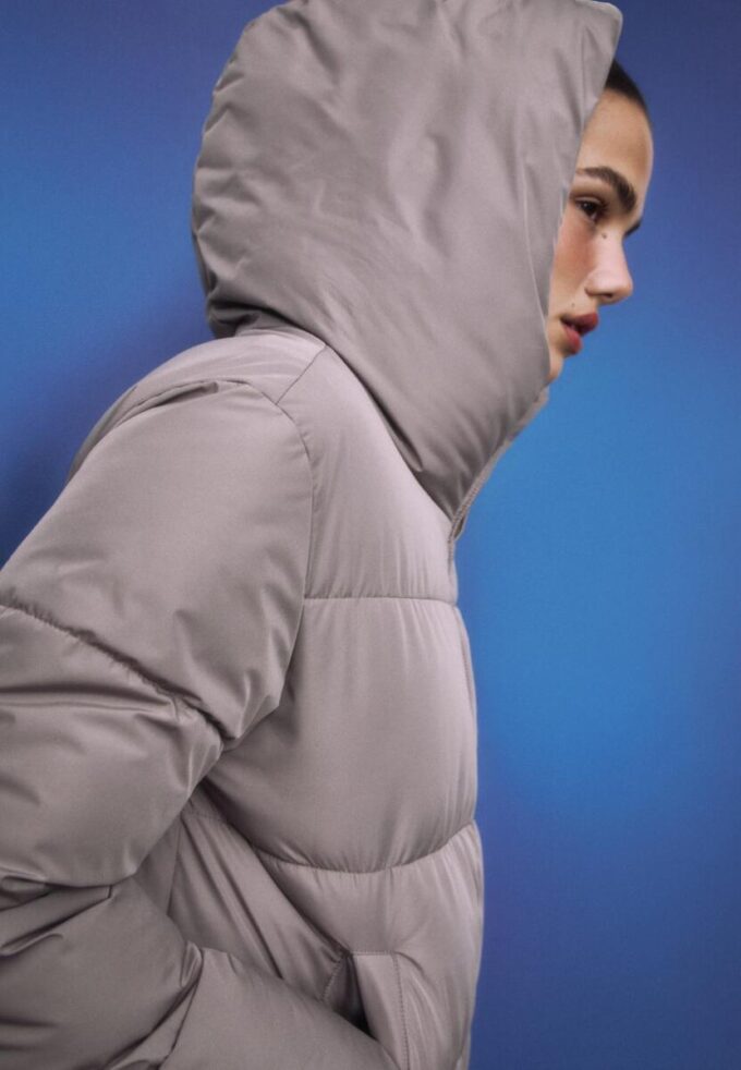 Basic Hooded Puffer Jacket
