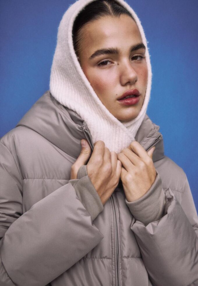Basic Hooded Puffer Jacket