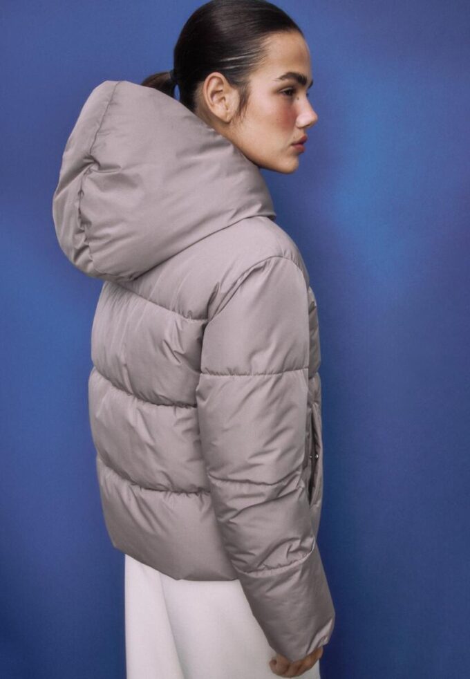 Basic Hooded Puffer Jacket