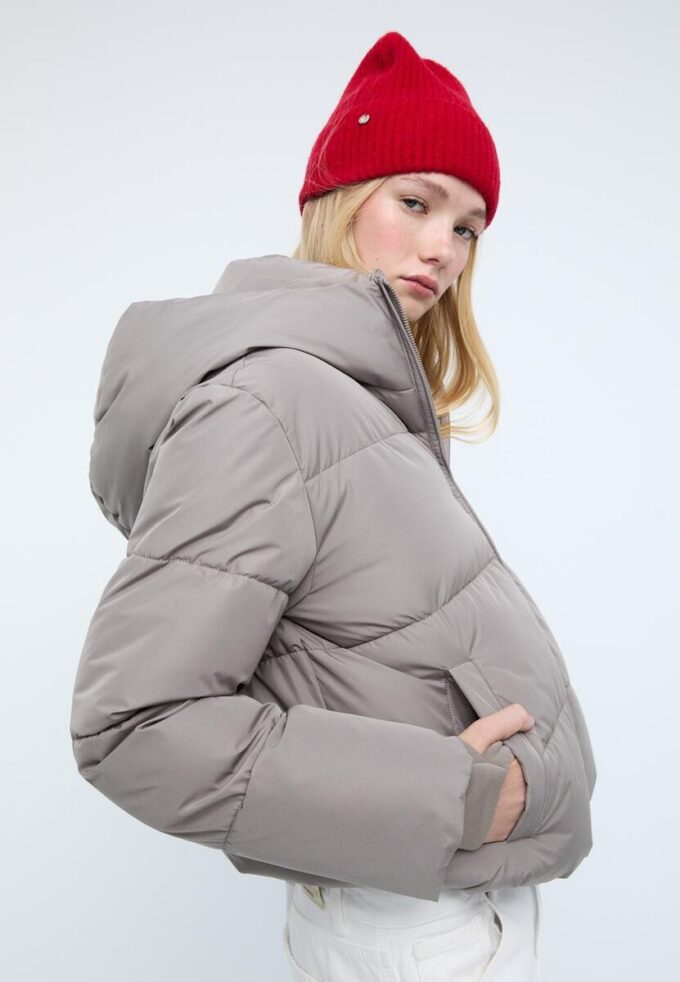 Basic Hooded Puffer Jacket