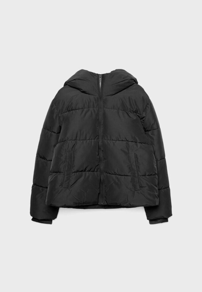Basic Hooded Puffer Jacket Basic Hooded Puffer Jacket