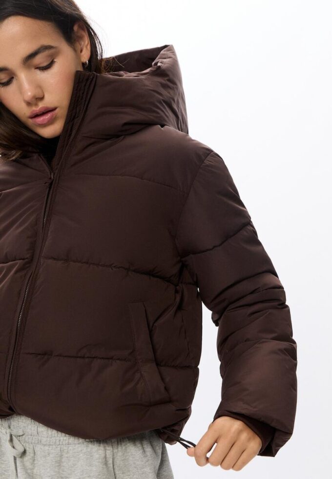 Basic Hooded Puffer Jacket