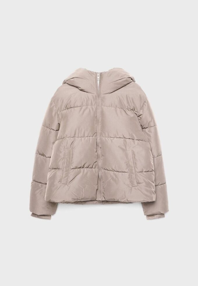Basic Hooded Puffer Jacket