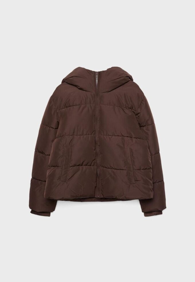 Basic Hooded Puffer Jacket