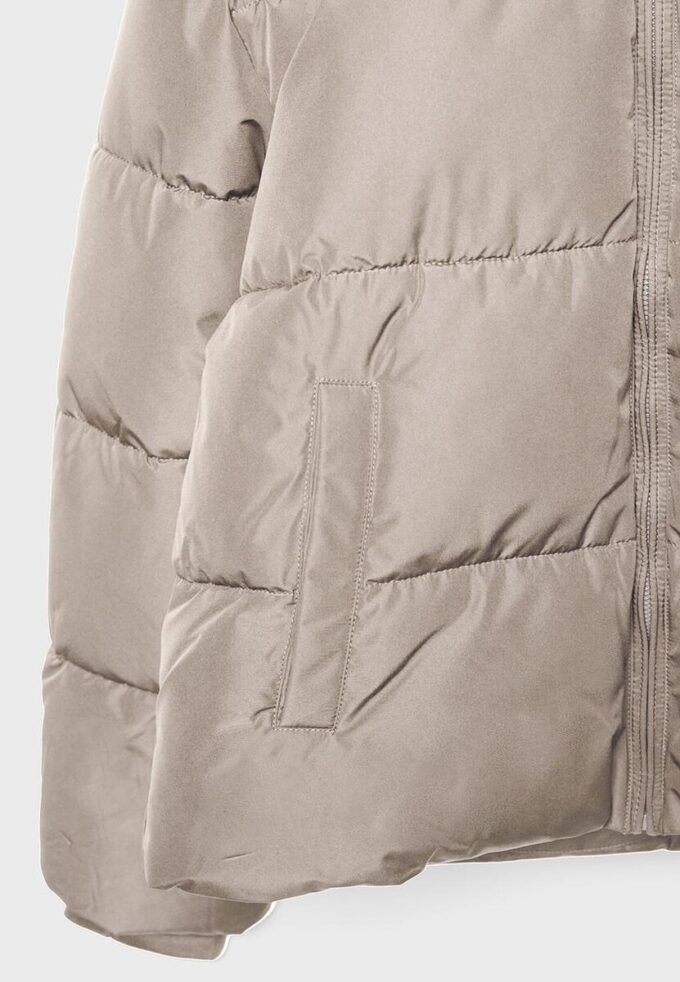 Basic Hooded Puffer Jacket