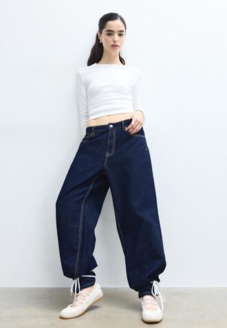 Basic Long Sleeve Cotton T-Shirt