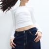 Basic Long Sleeve Cotton T-Shirt Basic Long Sleeve Cotton T-Shirt