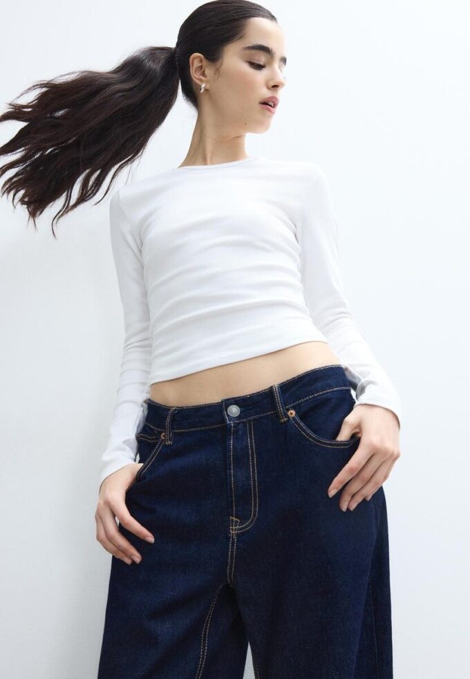 Basic Long Sleeve Cotton T-Shirt Basic Long Sleeve Cotton T-Shirt