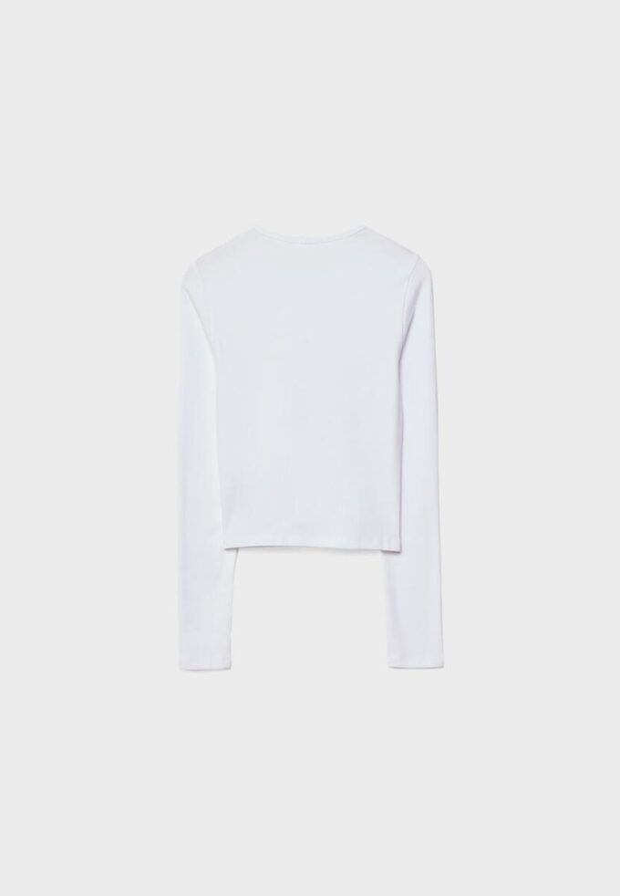Basic Long Sleeve Cotton T-Shirt Basic Long Sleeve Cotton T-Shirt