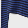 Basic Long Sleeve Striped Cotton T-Shirt