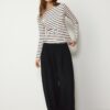 Basic Long Sleeve Striped T-Shirt Basic Long Sleeve Striped T-Shirt
