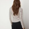 Basic Long Sleeve Striped T-Shirt Basic Long Sleeve Striped T-Shirt