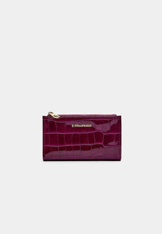 Basic Mock Croc Purse
