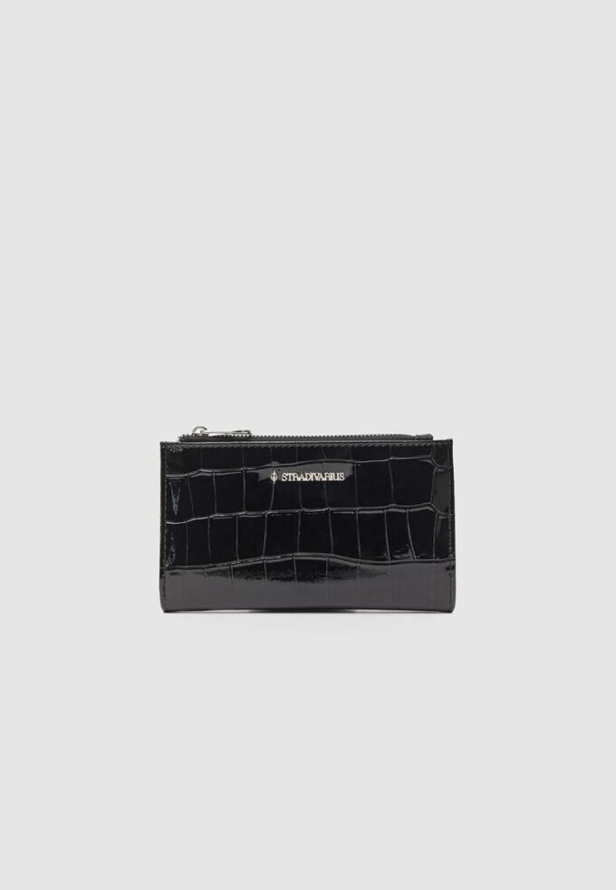 Basic Mock Croc Purse