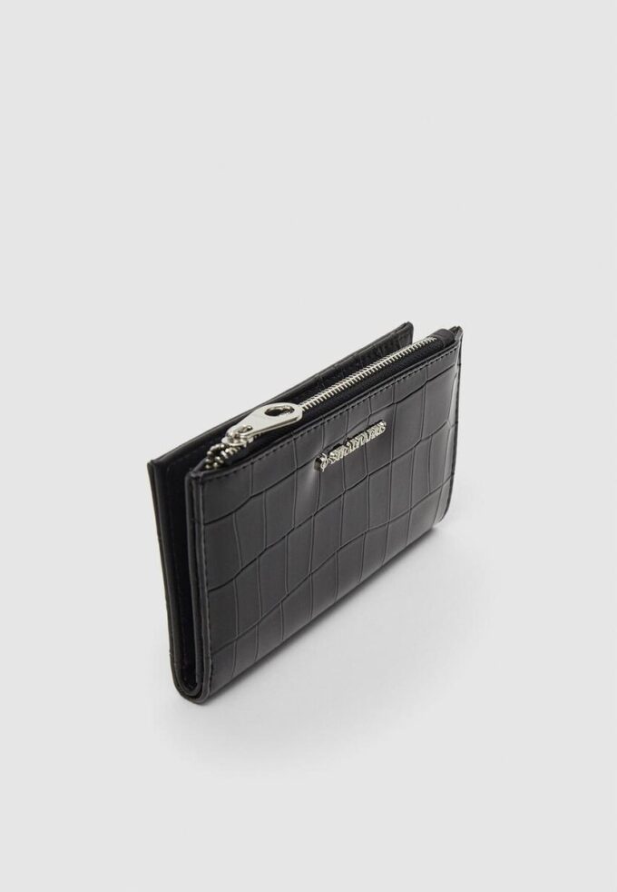 Basic Mock Croc Purse