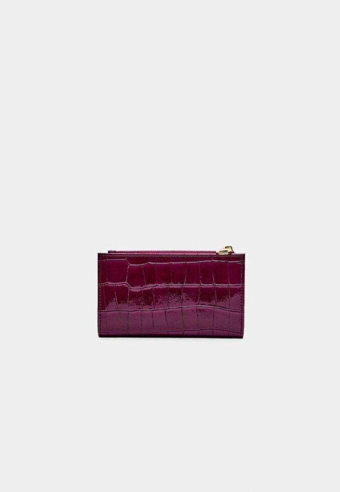 Basic Mock Croc Purse