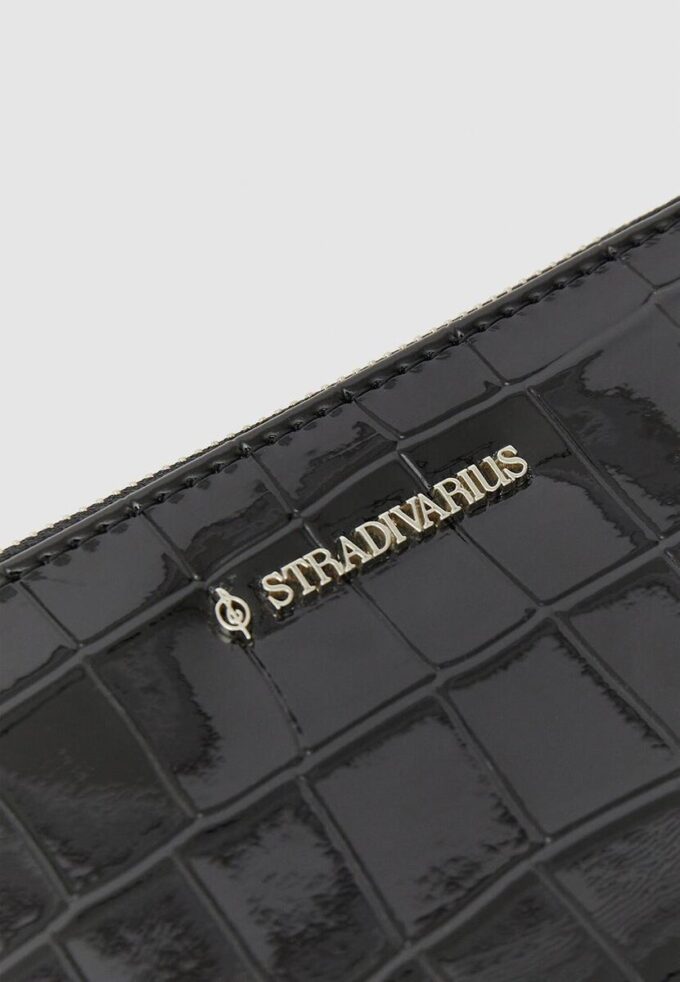 Basic Mock Croc Purse