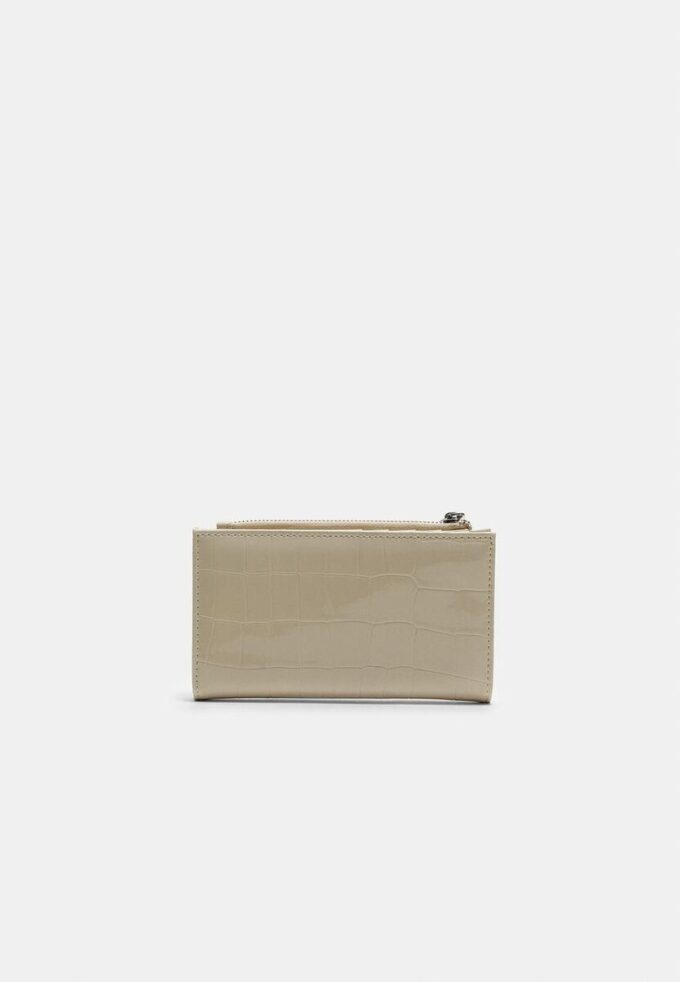 Basic Mock Croc Wallet