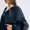 Basic Nylon Hooded Jacket