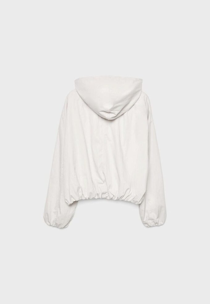 Basic Nylon Hooded Jacket Basic Nylon Hooded Jacket