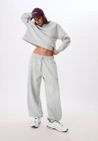 Basic Off-The-Shoulder Sweatshirt Basic Off-The-Shoulder Sweatshirt