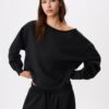 Basic Off-The-Shoulder Sweatshirt