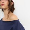 Basic Off-The-Shoulder Sweatshirt Basic Off-The-Shoulder Sweatshirt