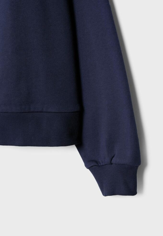 Basic Off-The-Shoulder Sweatshirt Basic Off-The-Shoulder Sweatshirt