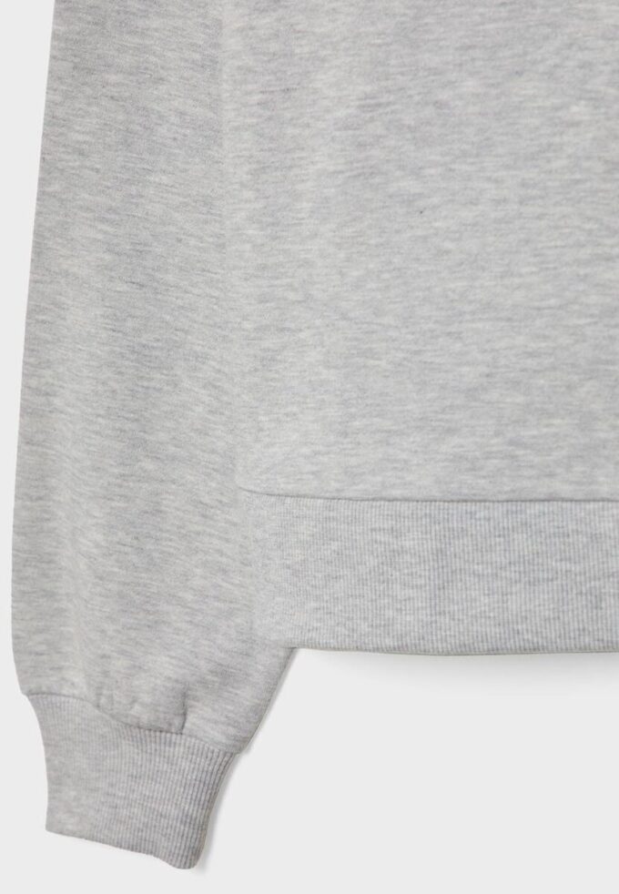 Basic Off-The-Shoulder Sweatshirt Basic Off-The-Shoulder Sweatshirt