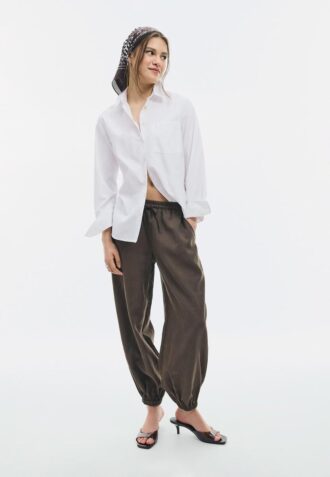 Basic Poplin Shirt with Pocket